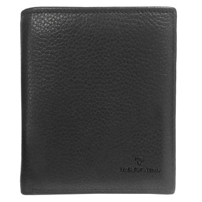 China New Style Waterproof Fashionable Cowhide Men's Leather Wallet High Quality for sale