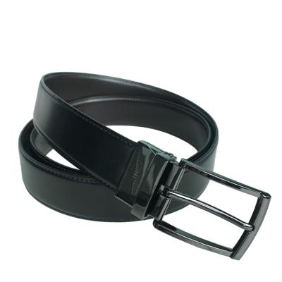 China Business / Business Casual Classic Popular Alloy Buckle Pure Leather Belt For Men for sale