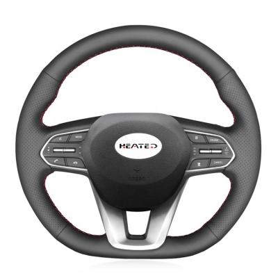 China Sports Steering Wheel Cover For Hyundai Santa Fe 2019 Wholesale Price From You for sale