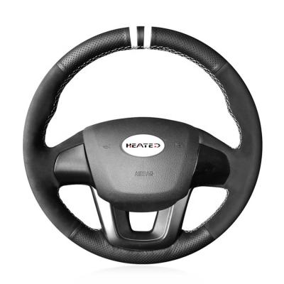 China Sports Steering Wheel Cover For Kia K2 Rio 2011 Wholesale Price 2012 2013 2014 2015 2016 From You for sale