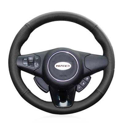 China Sports Steering Wheel Cover For Kia Carens 2013 2014 2015 2016 2017 2018 2019 Wholesale Price From You for sale