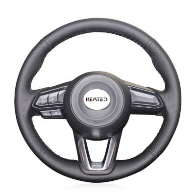 China Sports Steering Wheel Cover For Mazda 3 Axela Mazda 6 Atenza CX-3 2018-2019 CX-5 2017-2019 CX-9 Toyota Yaris Wholesale Price (Rubber) for sale