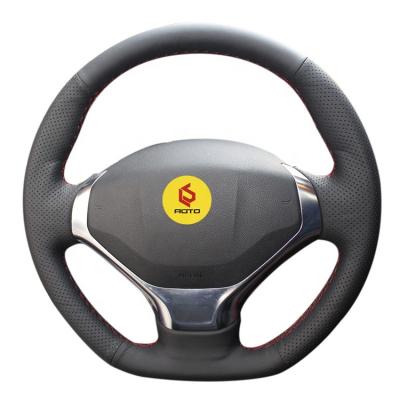 China Sports Steering Wheel Cover For Peugeot 3008 2013-2015 Wholesale Price From You for sale