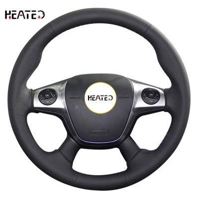 China Sports Steering Wheel Cover For Ford Focus 3 2012-2014 KUGA Escape 2013-2016 C-MAX 2011-2018 Wholesale Price From You for sale