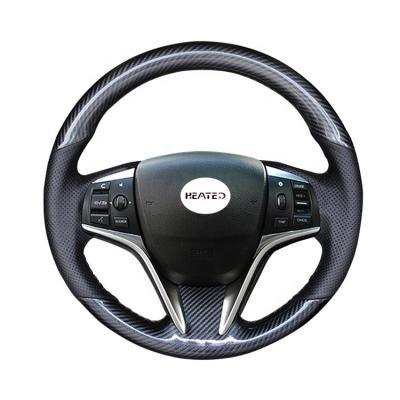 China Sports Steering Wheel Cover For 2014-2018 Honda Spirior Honda UR-V Acura CDX Wholesale Price From You for sale