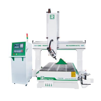 China 4D Machining China 4 Axis CNC Router Woodworking Machine RC1325RH-ATC CNC Milling Machine for sale