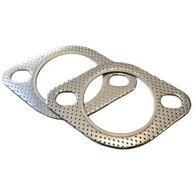 China Sealing Hardware Auto Parts Exhaust System Gaskets OEM Stainless Steel Metal Can Be Customized Flange Gaskets for sale