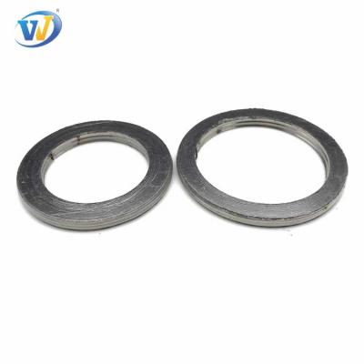 China Jinwo Car Parts Durable Auto Wholesale Custom Spiral Wrapped Material Outering Filler Size Graphite Gasket for sale