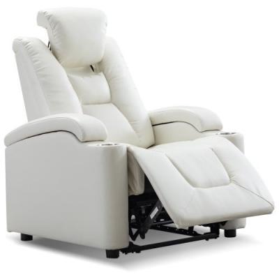 China YASITE 2021 Other White Modern Living Room Recliner Home Theater Hot Selling Leather Sofa for sale