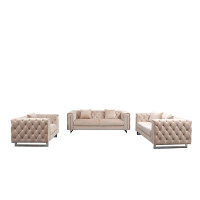 China (Other) 2021 YASITE Chesterfield Sofa Set Adjustable Hot Survey Fabric for sale