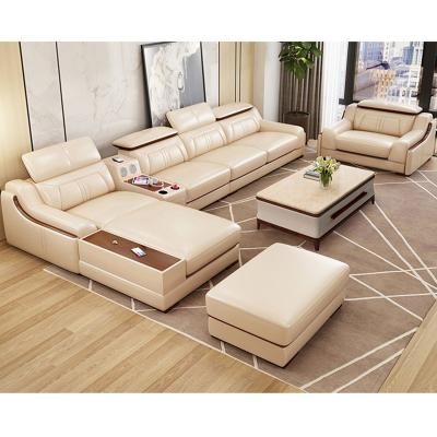 China (Other) YASITE Adjustable Modern PU Leather Living Room Sofa Set Of Sofas for sale