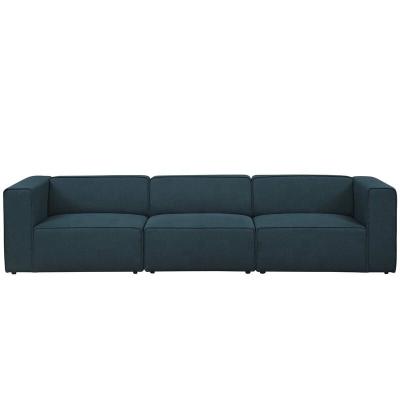 China YASITE Modular Hot Sale I Shaped 3 Seater Sectional Modular Sofa For Living Room for sale