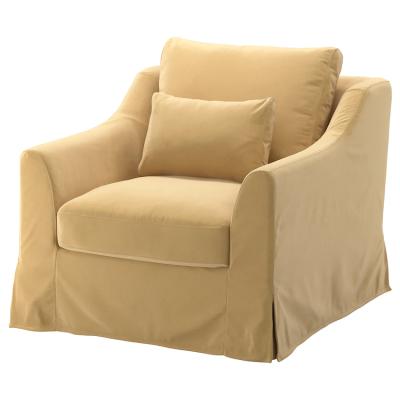 China Removable Cover YASITE Modern Fabric Sofa Chair Leisure Single Sofa With Removable Cover for sale