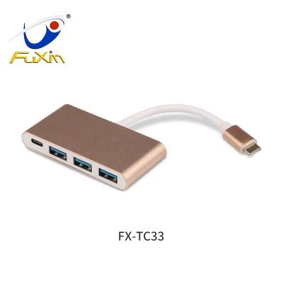 China 6 in 1 High Speed ​​USB-C 6 Port USB Hub PD Charging USB 3.0 Hub for Matebook FX-TC33 for sale