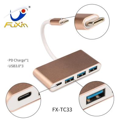 China Type C to USB Hub FX-TC33 for sale