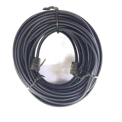 China Factory Supply FX-LPP-6P2C-1M Round/Flat Telephone Cables FX-LPP-6P2C-1M RJ11/RJ45 for sale