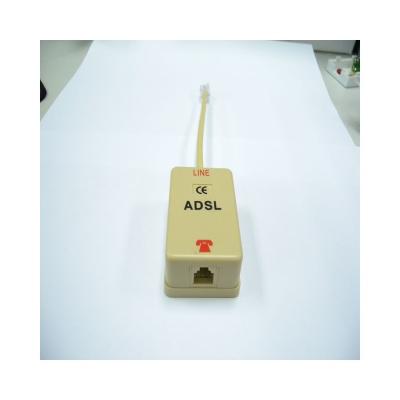 China China Telecom Parts FX-468DA-F9-1M Custom ADSL Splitter RJ11 ADSL Splitter 1 In 2 Out FX-468DA-F9-1M for sale