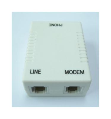 China Batch Telecom Parts FX-US04-F4 ADSL Splitter Network ADSL RJ11 Telephone Voice Modem Splitter FX-US04-F4 for sale