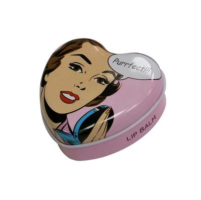 China Heaven And Earth Cover Tin Box Custom Printed Heart Shaped Petty Metal Tin Case For Ring Pack Box for sale