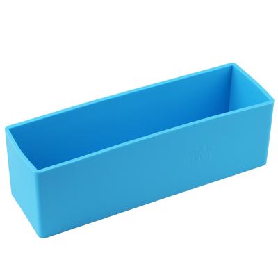 China Largest Viable Non-Stick Silicone Loaf Pan Homemade Rectangle Cake Mold Bread Loaf Baking Cake Mold for sale