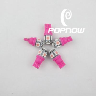 China Intherior Dome T10 WG 5smd 5050 Pink Car Led Lighting for sale