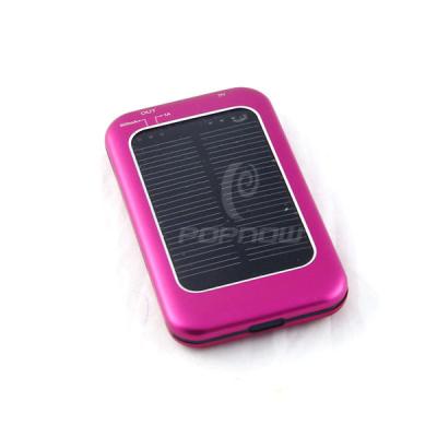 China 3000mAh Solar Portable Mobile Power Bank  , Solar Mobile Phone Charger , iPad Charger for sale