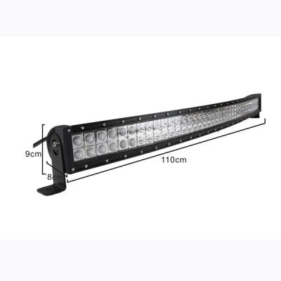 China 40inch 240w Bright Curved Work Light Bar Jeep Boat Truck Utv Car for sale