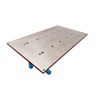 China Cooling Brazed 400MM Liquid Copper Cold Plate With Enclosed Waterway for sale