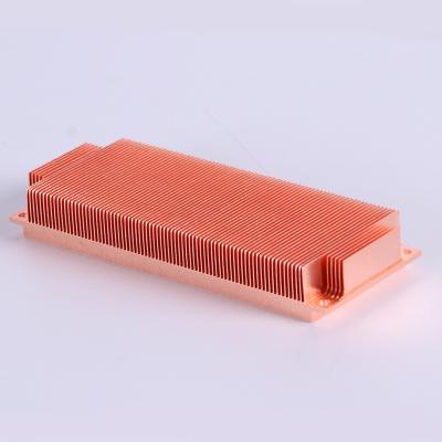 China Good Quality Copper Heatsink Heatsink Skiving Pure Heatsink Cooper for sale