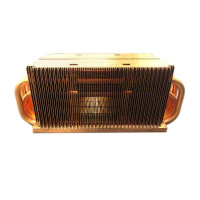 China Radiator Customized Solder Copper Fin Tube Radiator for sale