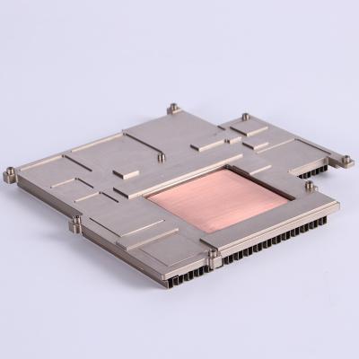 China Wholesale Good Quality Heatsink 120MM Zipper Fin Vapor Chamber Copper Heatsink for sale