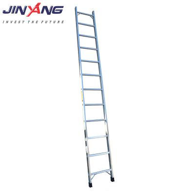 China JINYANG JY-L-WY10 Folding Ladders 8-20 STEPS Single Straight Step Ladder for sale