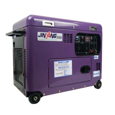 China High quality and excellent service 14.5L Jinyang 5KW JD10000LN diesel silent generator for sale