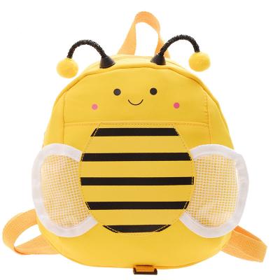 China Nylon Fashion 2-5 Years Bee Bags Fashion Bag For Girls Canvas Mini Backpack Anti-lost Bag Hot Selling For Wholesales for sale