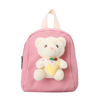 China Wholesale Newest Cheap High Quality Nylon Shoulder Bag Bodie Girls Backpack School Bag Kindergarten Cartoon Rabbit Schoolbags For Kids for sale