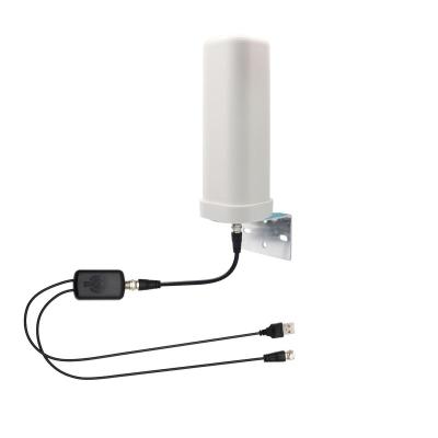 China Hot Sale HDTV 25dBi Indoor DVB-T Digital TV Acceptor Ground Wave Antenna H:24.5cm*W:6cm*w:6cm for sale