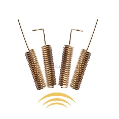 China Antenna 2.15dBi Phosphor Copper Internal Helical Omni Helical Spring Coil 433mhz Manufacturing 433 Antenna for sale