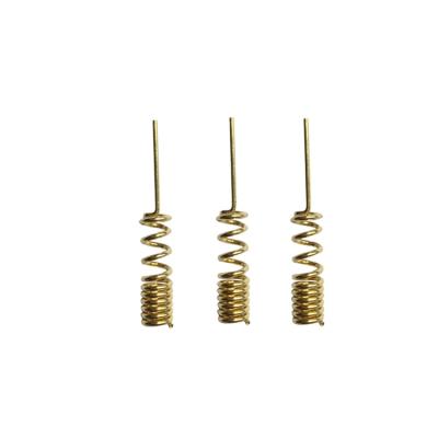 China Free Sample Carbon Internal Spring PCB 900/1800MHz 915Mhz GSM Steel-Copper Plating Brass Coil Antenna for sale