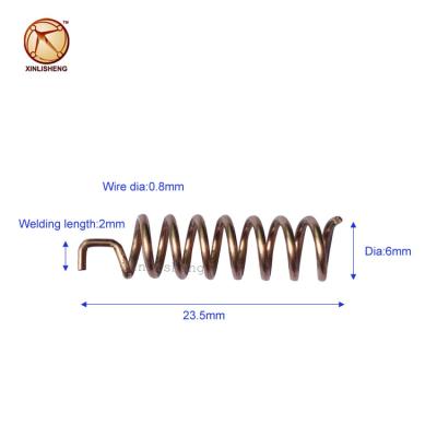 China 868Mhz Helical Spring PCB 0.8mm Antenna Supplier Phosphor Copper Internal Antenna for sale