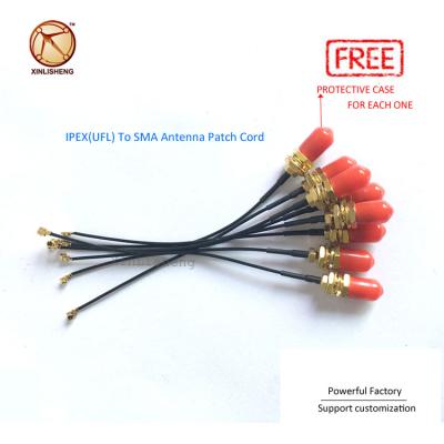 China IPEX (UFL) customized driver IPEX to SMA antenna patch cord with cheap price for sale