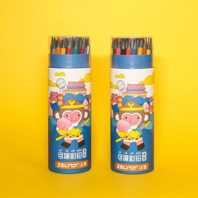 China Children Drawing ZL225 48 Colors Hot Sale Eco - Friendly Non - Toxic Colored Pencil for sale