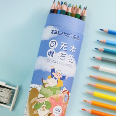 China WRIITING School Supplies 24pcs Tin Box Packed Premium High Quality Prismacolor Color Pencil for sale