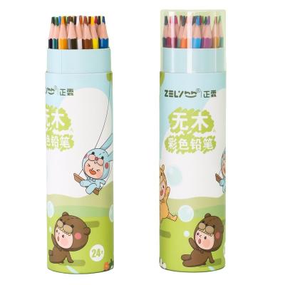 China Hot Sale 36 WRIITING Color Professional Artist Tin Box Art Set Soft Core Colored Pencils for Coloring and Sketching for Adult Kids for sale