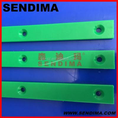 China High quality flat hard plastic /wear public place UHMWPE slide strips / wear resistant uhmwpe strips for sale