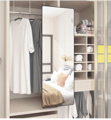 China Good quality new arrivals ABS wardrobe mirror door wardrobe shop industrial aluminum glass steel mirror for sale