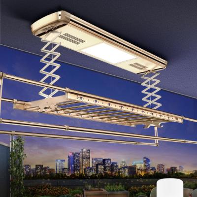 China Multifunctional Heat Drying Air And Hanger Rack With Led Light for sale