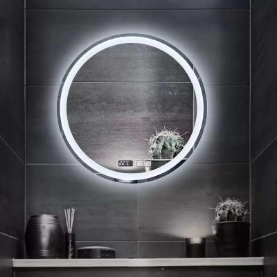 China Wall Magnifying Smart Bathroom bluetooth Makeup And Dressing Mirror With Led Light for sale