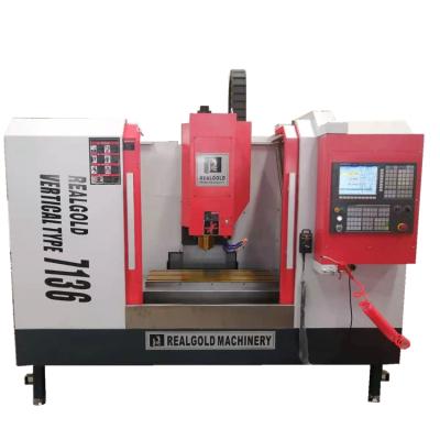 China Machinery Repair Shops XH7136 XK7136 4 Axis Mini Hobby CNC Milling Machine,Vertical Machining Center for sale