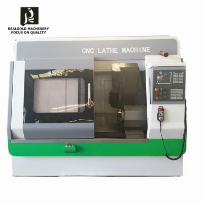 China Machinery Repair Shops CK46D-8 CNC Slope Bed Lathe Machine For Complex Parts for sale