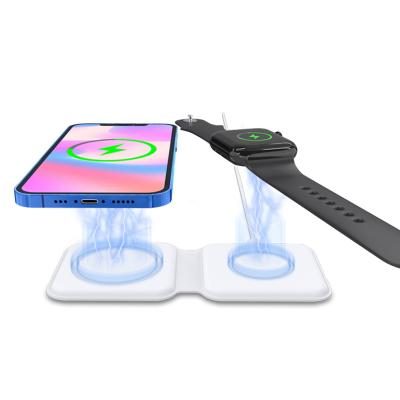 China Smartwatch Mobile Phone/Earphone/Qi Wireless Charger Stand Adjustable Folding Portable Fast Charger for sale